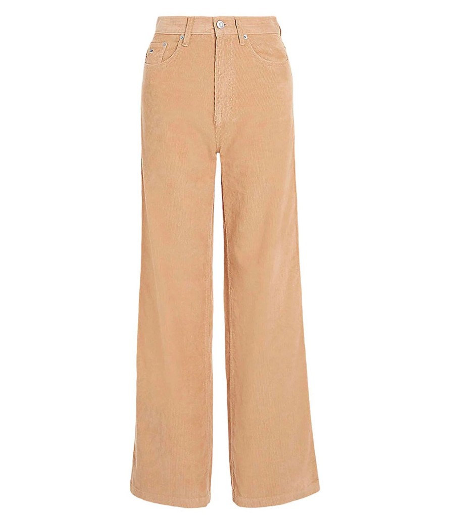 Donna Tommy Jeans Pantaloni | Pantaloni Donna Vita Alta Tommy Jeans