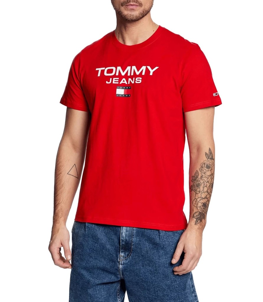 Uomo Tommy Jeans T-Shirt & Polo | T-Shirt Uomo Tommy Jeans