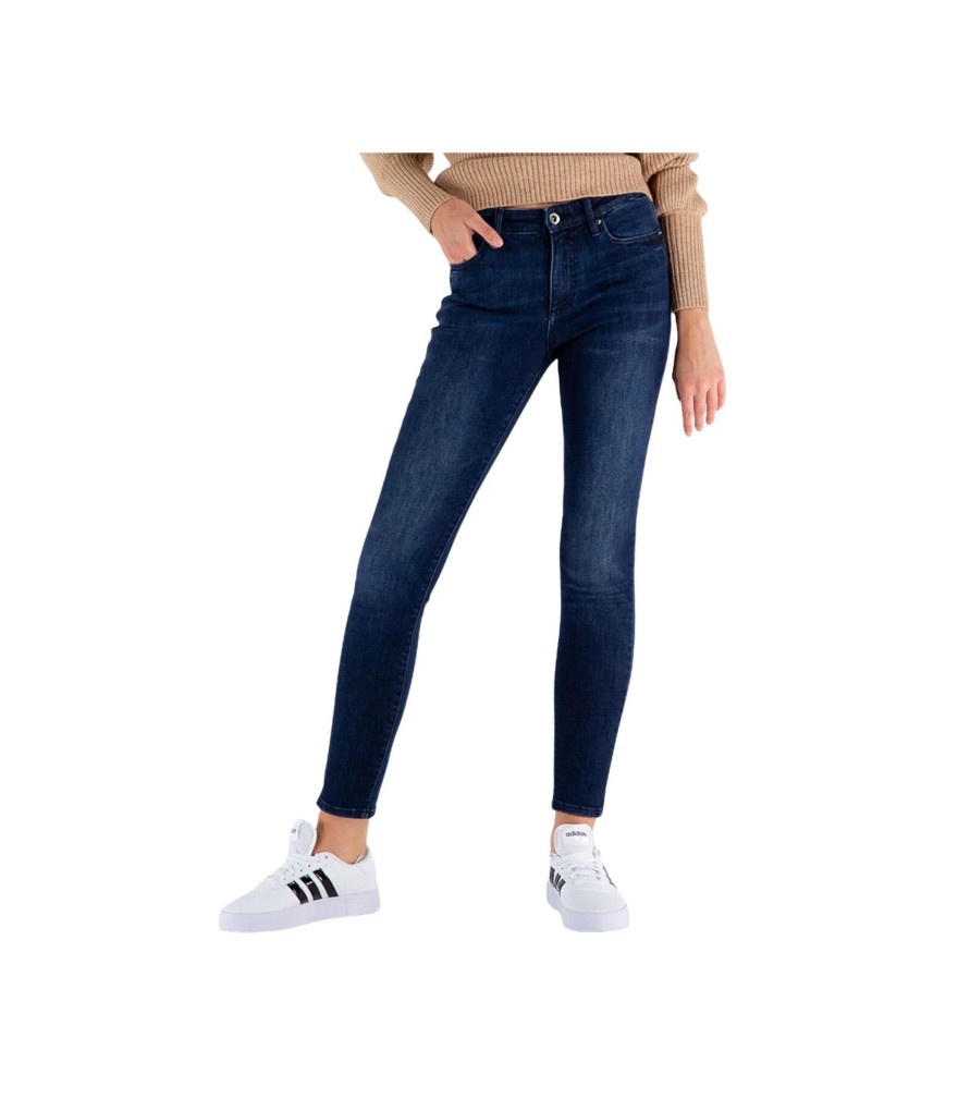 Donna Armani Exchange Jeans | Jeans Super Skinny Vita Media Donna Armani Exchange