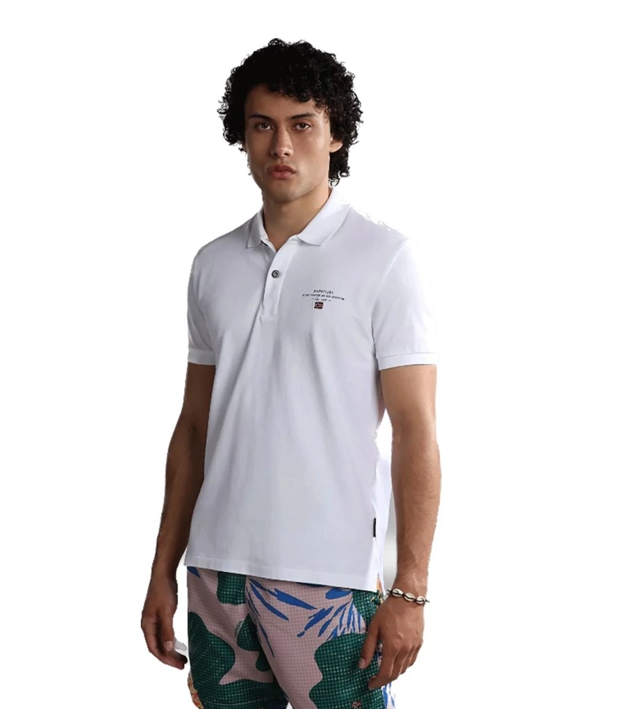 Uomo Napapijri T-Shirt & Polo | Polo Uomo Napapijri Elbas