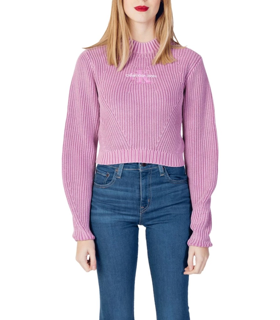 Donna Calvin Klein Maglieria | Maglione Crop Donna Calvin Klein