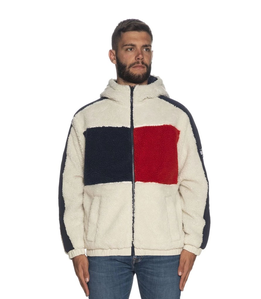 Uomo Tommy Jeans Giubbotti | Giacca Uomo Reversibile Tommy Jeans