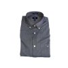 Uomo Gant Camicie | Camicia Uomo Gant Oxford Regular Beefy Colori Blu E Grigio - 3000070