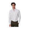 Uomo Gant Camicie | Camicia Uomo Gant Oxford Pinpoint Regular Colori Bianco E Celeste - 303000