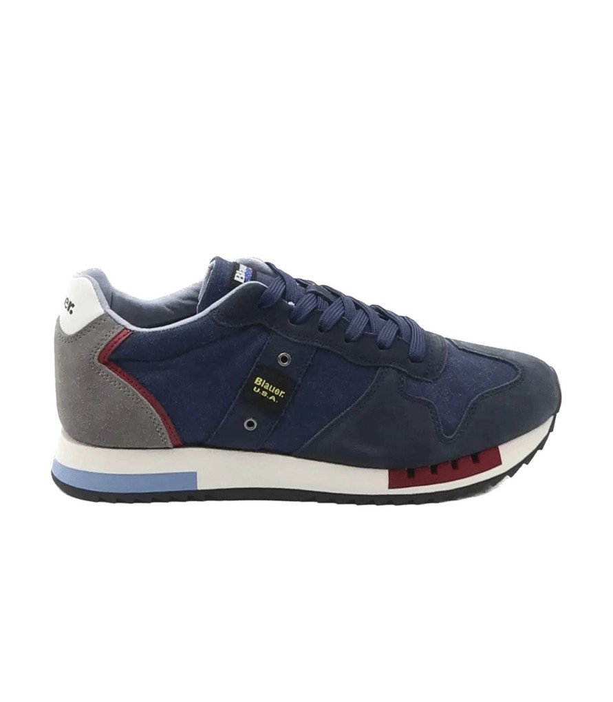 Uomo Blauer Sneakers | Sneakers Uomo Blauer Queens