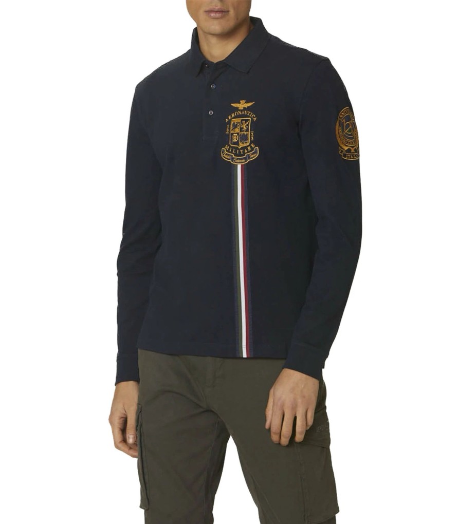 Uomo Aeronautica Militare T-Shirt & Polo | Polo Centenario Uomo Aeronautica Militare