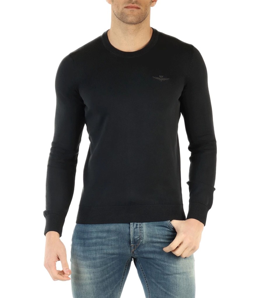 Uomo Aeronautica Militare Maglieria | Maglia Girocollo Uomo Aeronautica Militare