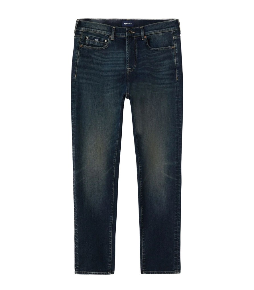 Uomo Gas Jeans | Jeans Uomo Gas Albert Simple Rev 33Mu