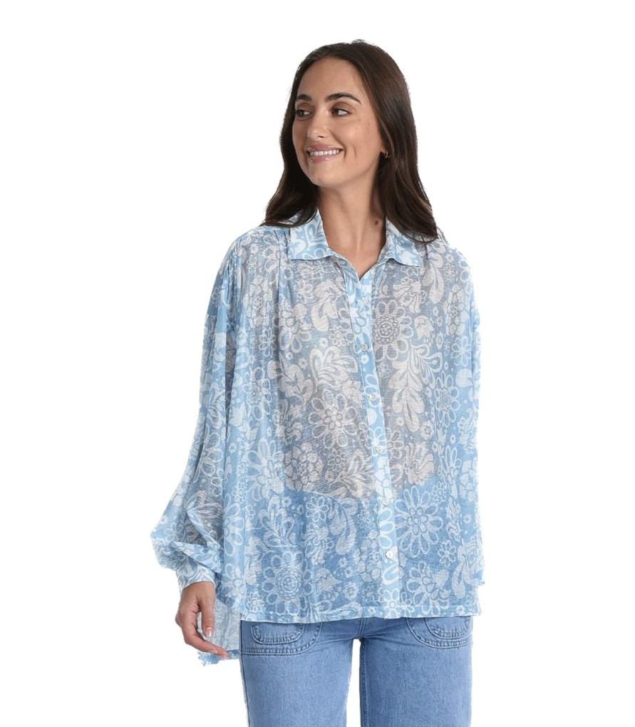 Donna Molly Bracken Camicie Bluse Top | Camicia Ampia Donna Molly Bracken