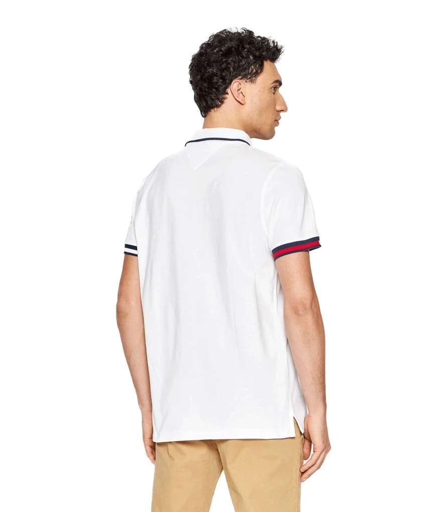 Uomo Tommy Jeans T-Shirt & Polo | Polo Uomo Tommy Jeans