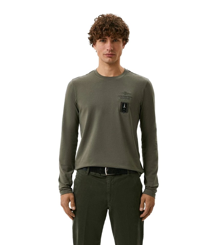 Uomo Aeronautica Militare Maglieria | T-Shirt Uomo Aeronautica Militare