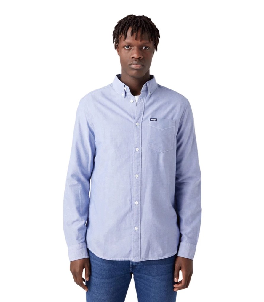 Uomo Wrangler Camicie | Camicia Uomo Wrangler Extra Size