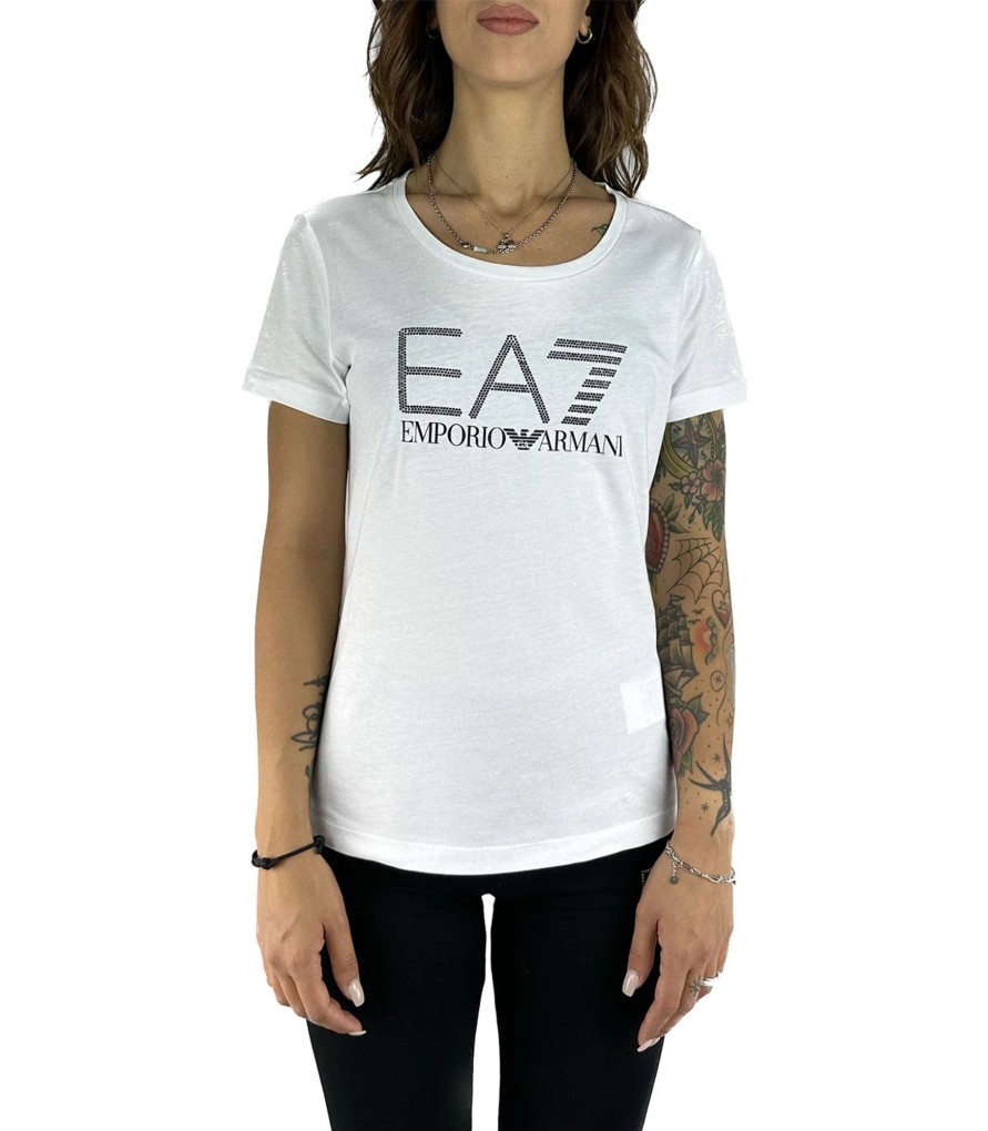 Donna EA7 Emporio Armani T-Shirt & Canotte | T-Shirt Donna Emporio Armani Ea7