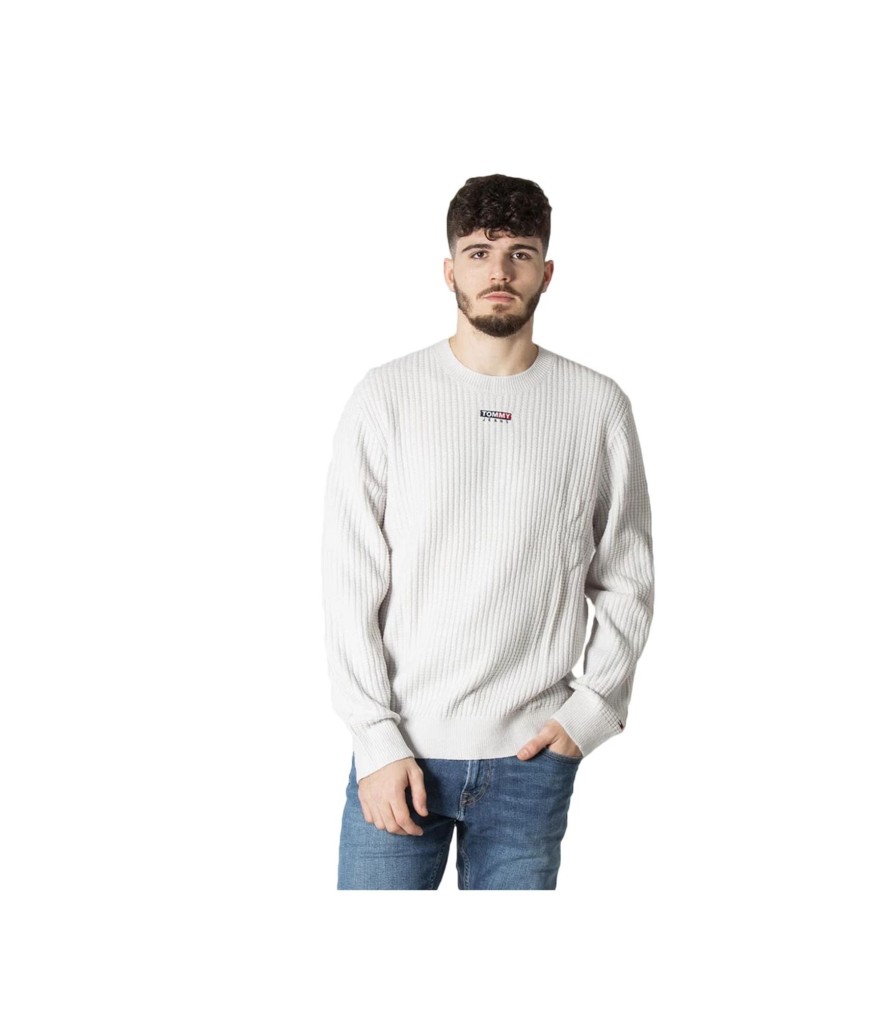 Uomo Tommy Jeans Maglieria | Pullover Uomo Tommy Jeans Relaxed Fit