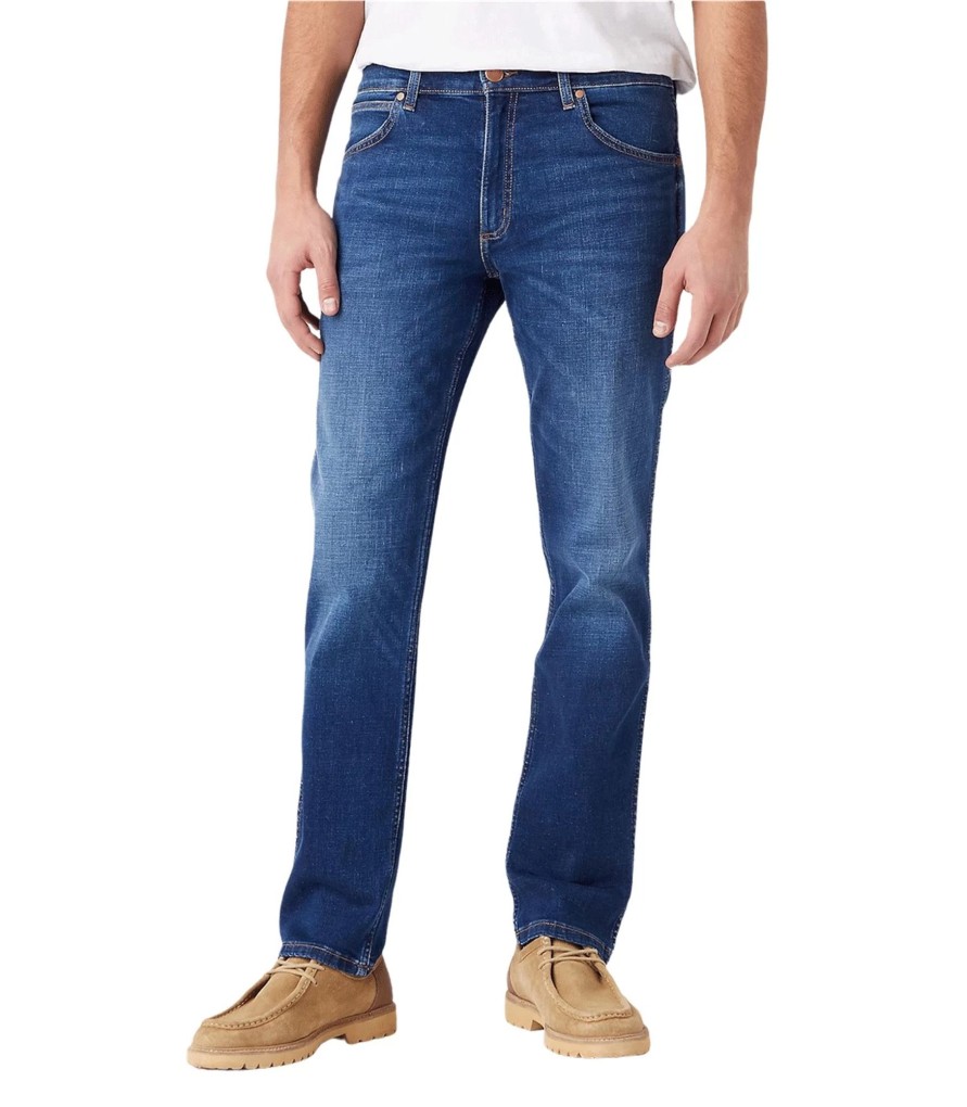 Uomo Wrangler Jeans | Jeans Uomo Wrangler Greensboro Low