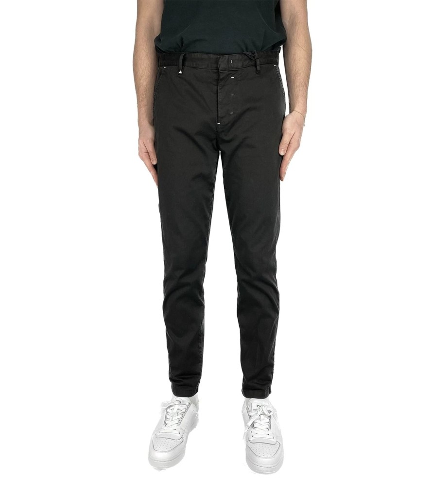 Uomo Berna Pantaloni | Pantalone Chino Slim Uomo Berna