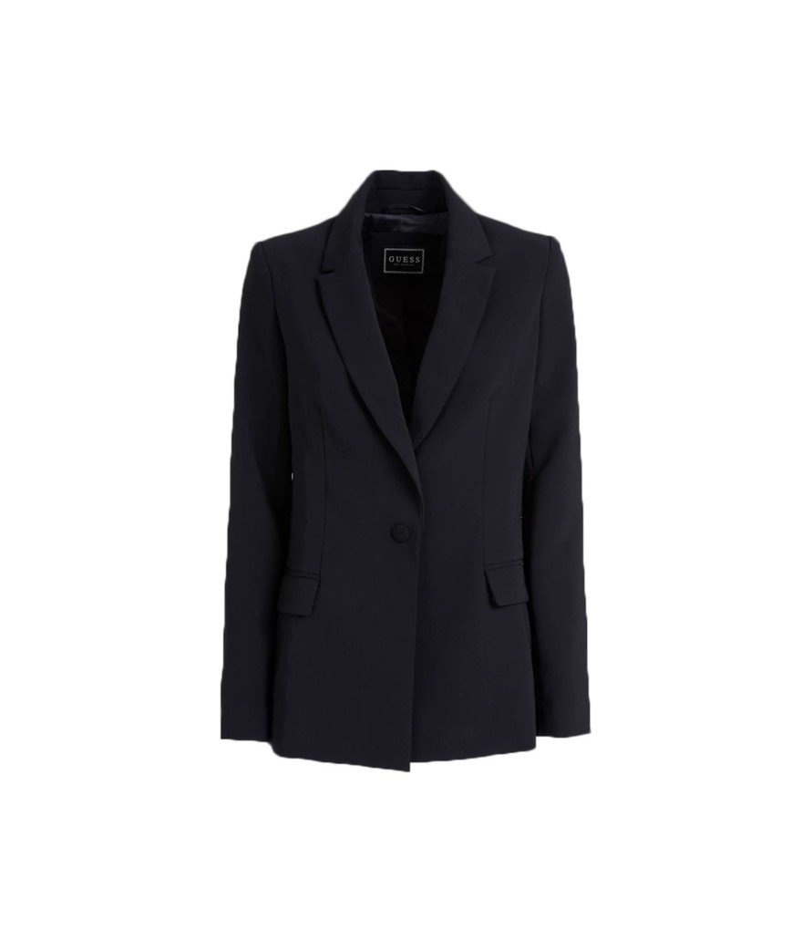 Donna Guess Blazer | Giacca Donna Guess Blazer Colore Nero - W01N58Wc740