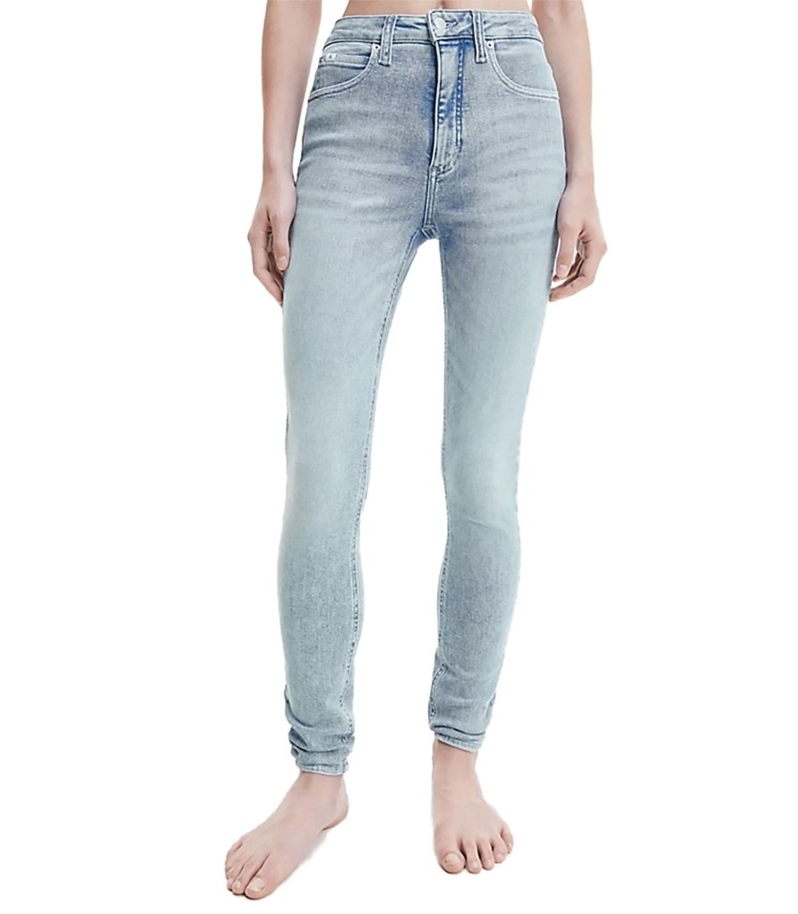 Donna Calvin Klein Jeans | Jeans Donna Super Skinny Vita Alta Calvin Klein