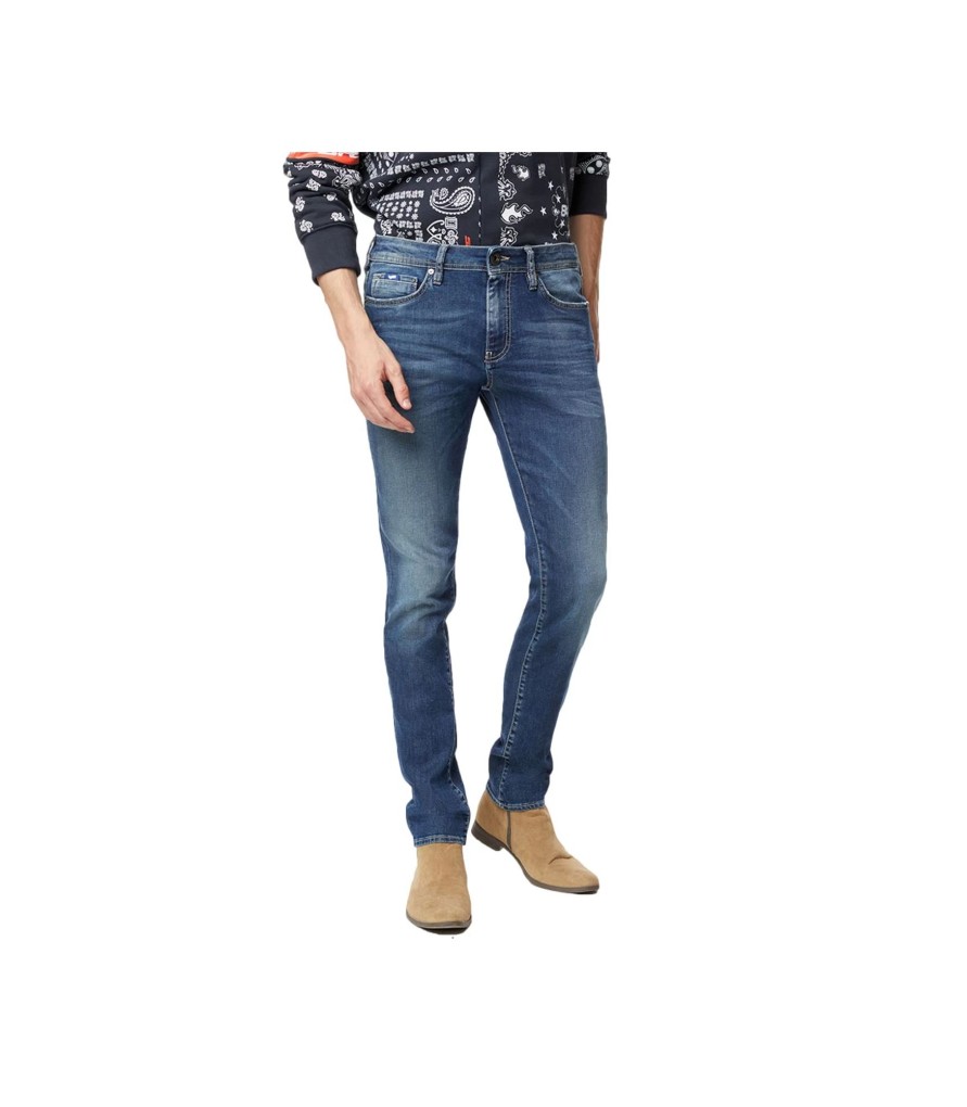 Uomo Gas Jeans | Jeans Uomo Gas Sax Zip Wz79