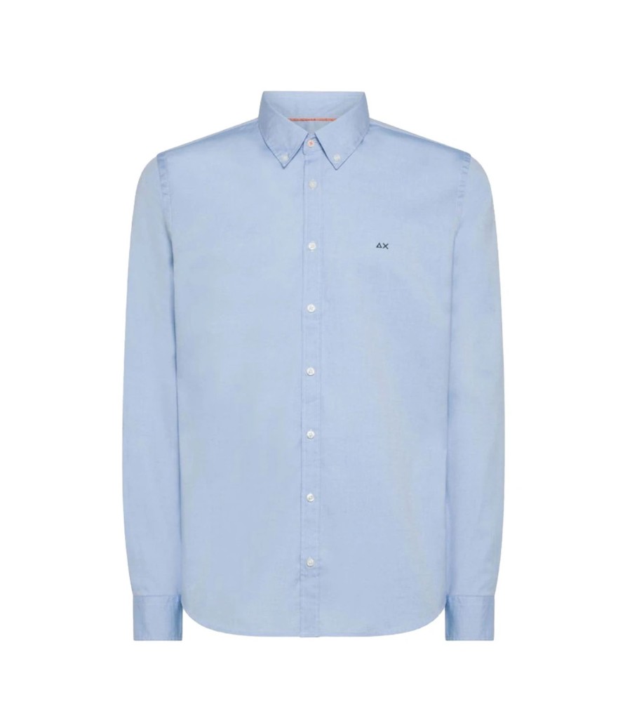 Uomo Sun 68 Camicie | Camicia Oxford Uomo Sun 68