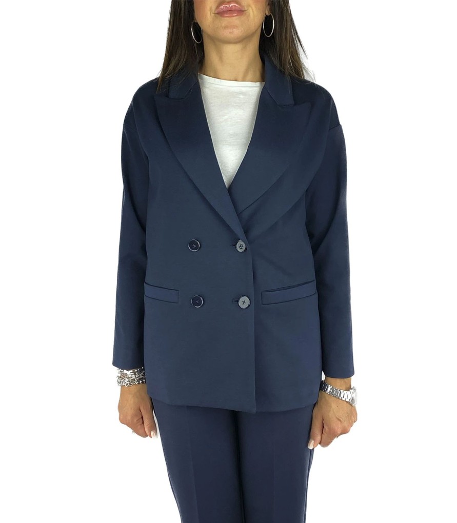 Donna Vicolo Blazer | Blazer Donna Doppiopetto Vicolo