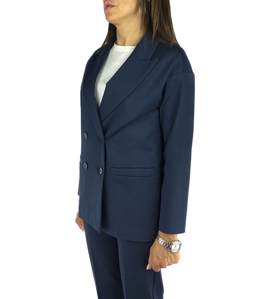 Donna Vicolo Blazer | Blazer Donna Doppiopetto Vicolo