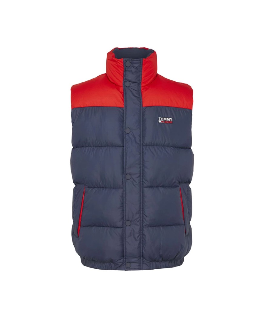 Uomo Tommy Jeans Gilet | Gilet Da Uomo Tommy Jeans