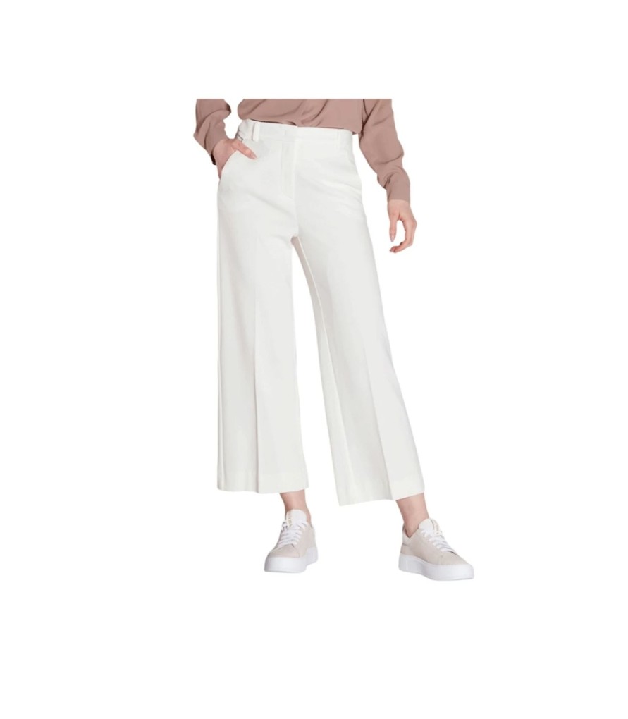 Donna Emme Marella Pantaloni | Pantaloni Con Piega Frontale Donna Marella