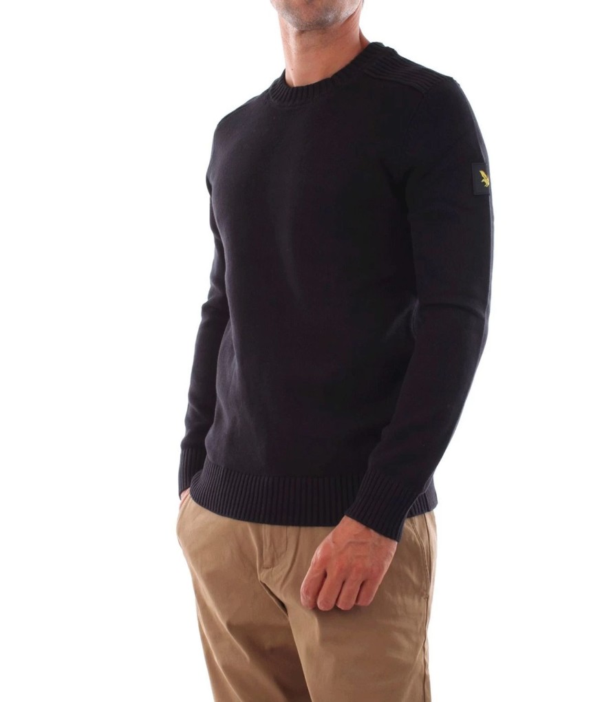 Uomo Lyle & Scott Maglieria | Maglione Uomo Lyle & Scott