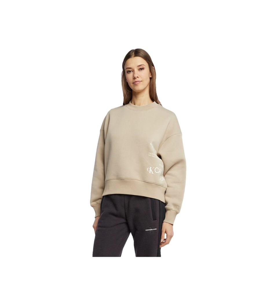 Donna Calvin Klein Felpe | Felpa Donna Calvin Klein Oversize