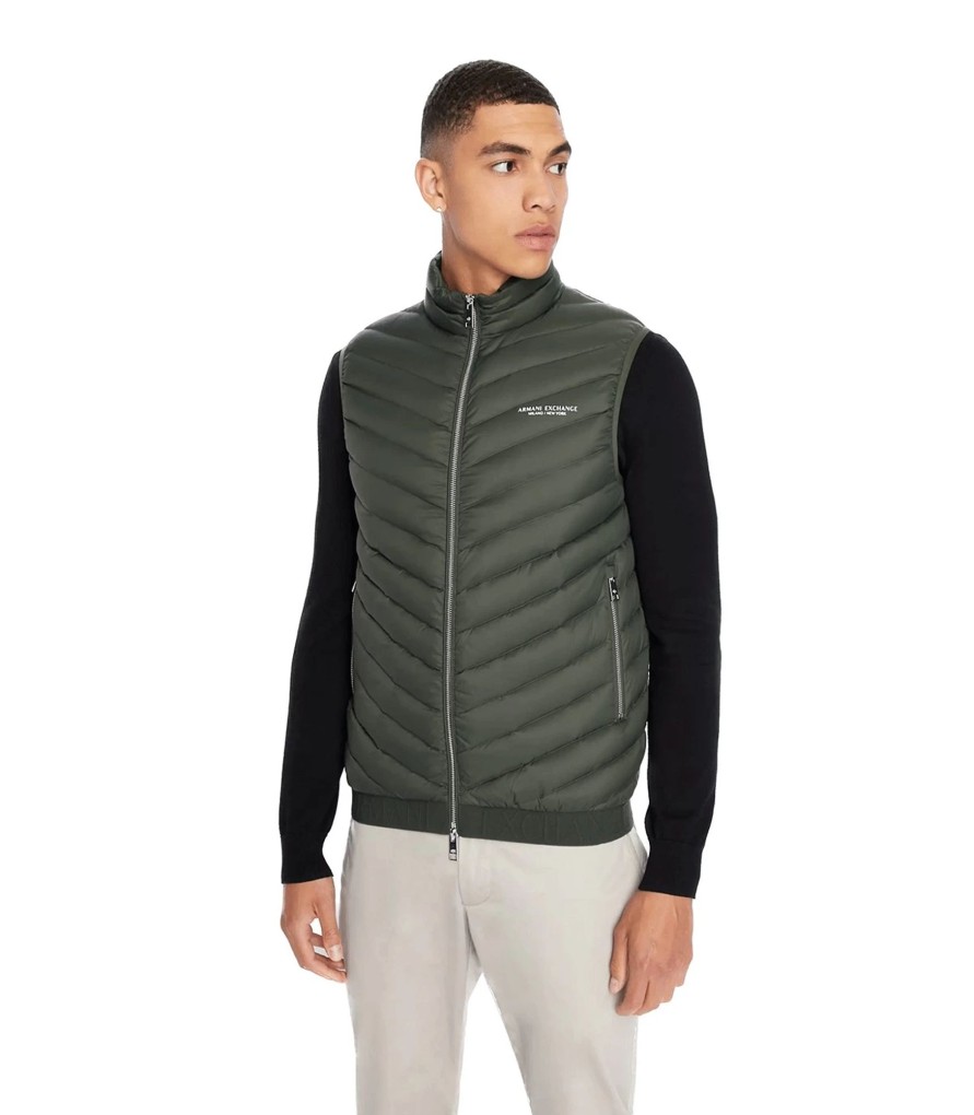 Uomo Armani Exchange Gilet | Gilet Uomo Armani Exchange