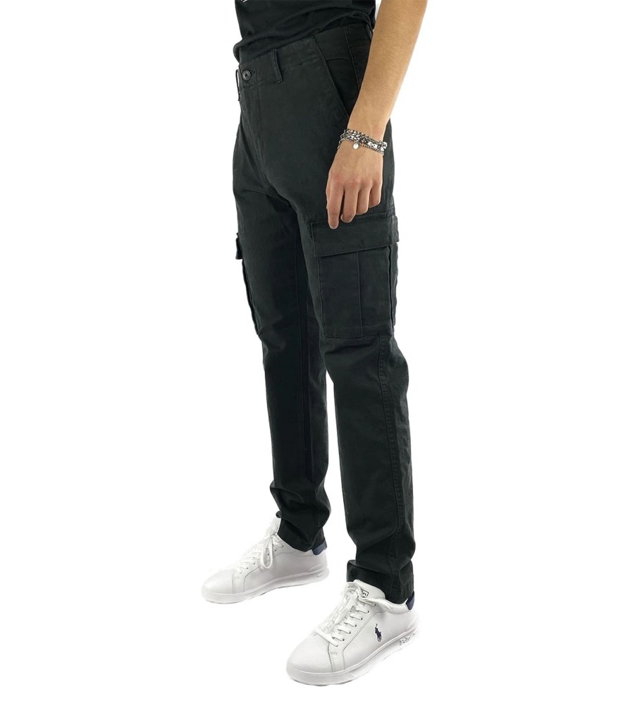 Uomo Manifattura Borghese Pantaloni | Pantaloni Cargo Uomo Borghese