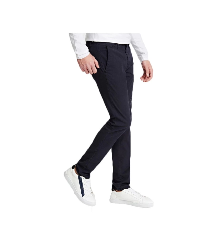 Uomo Guess Pantaloni | Pantaloni Uomo Guess Colore Nero - M01B29Wco11Gblk