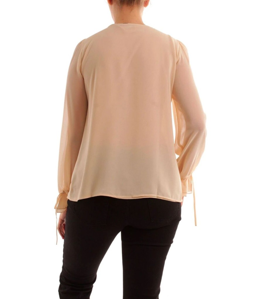 Donna Emme Marella Camicie Bluse Top | Blusa Donna Con Ruche Emme Marella