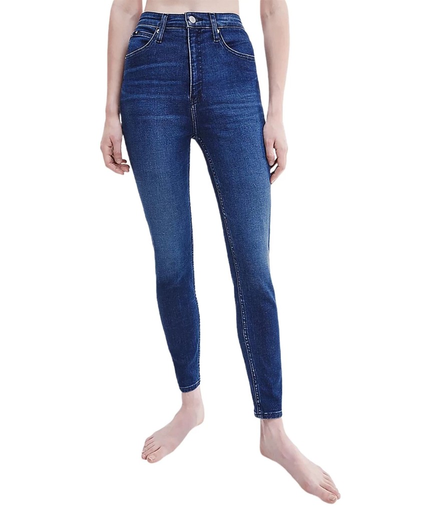 Donna Calvin Klein Jeans | Jeans Vita Alta Super Skinny Donna Calvin Klein