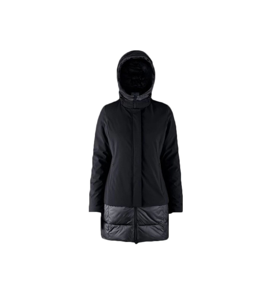 Donna Bomboogie Giubbotti | Piumino Donna Bomboogie Basel Down Jacket Colore Blu - Cw5924Trsac