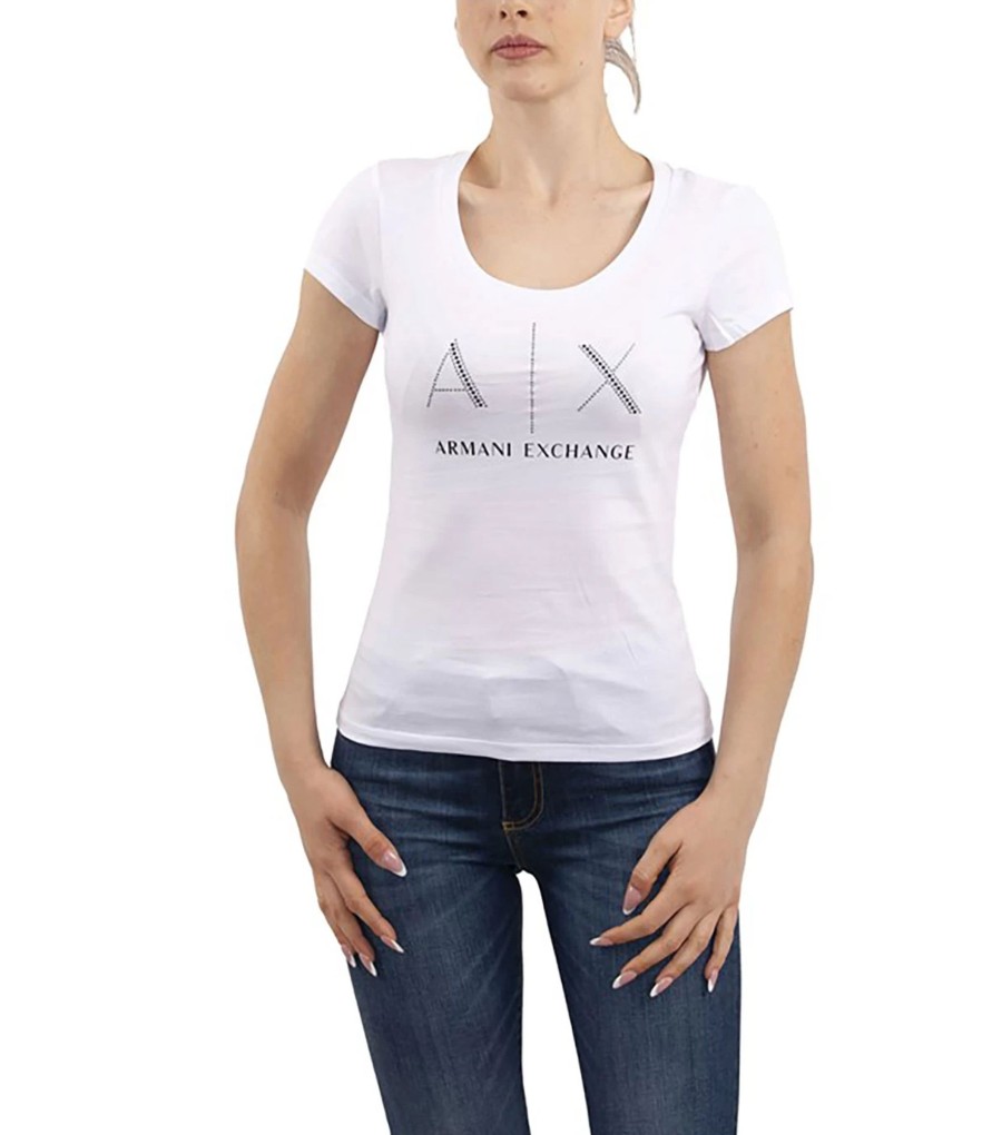 Donna Armani Exchange T-Shirt & Canotte | T-Shirt Donna Armani Exchange