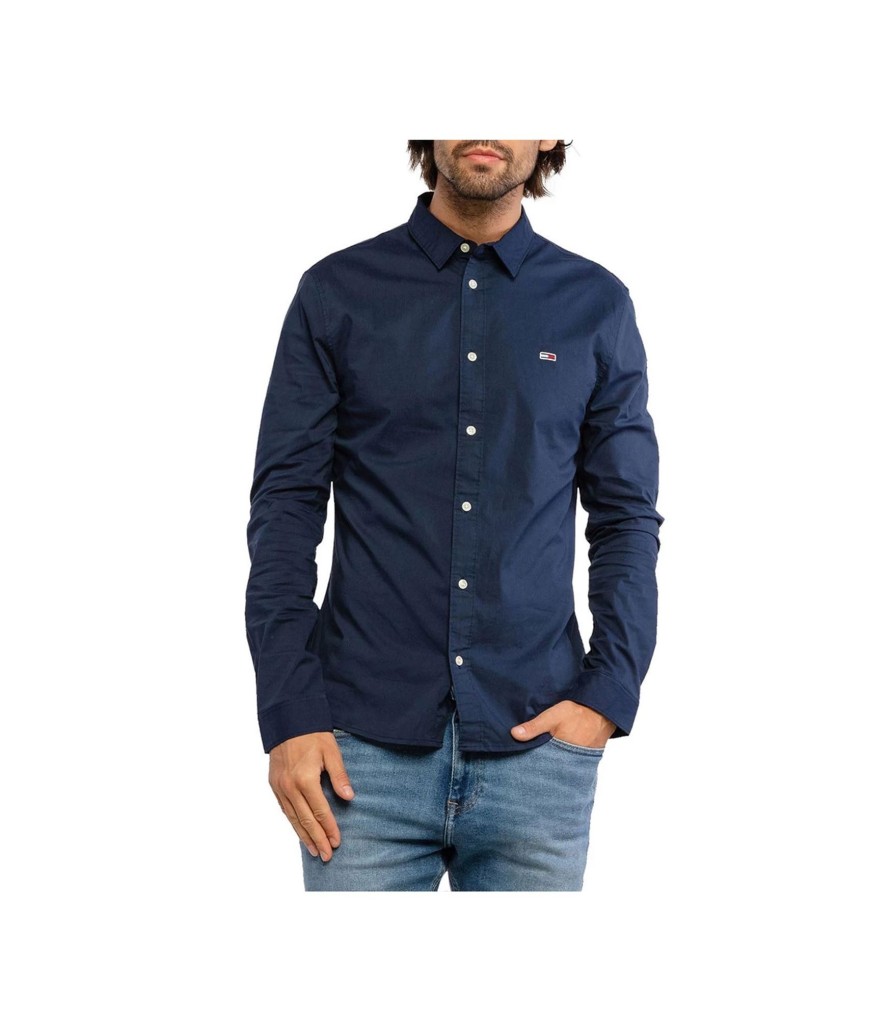 Uomo Tommy Jeans Camicie | Camicia Uomo Tommy Jeans