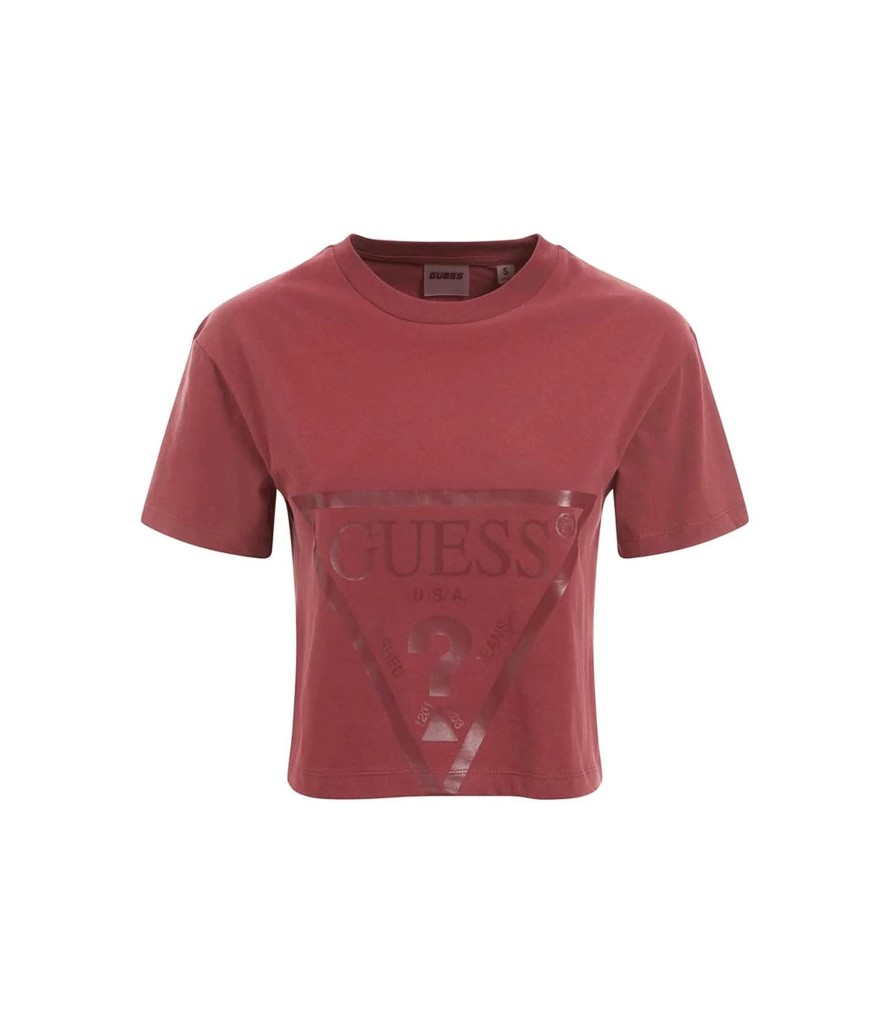 Donna Guess T-Shirt & Canotte | T-Shirt Da Donna Guess