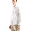 Uomo Refrigiwear Camicie | Camicia In Lino Uomo Refrigiwear