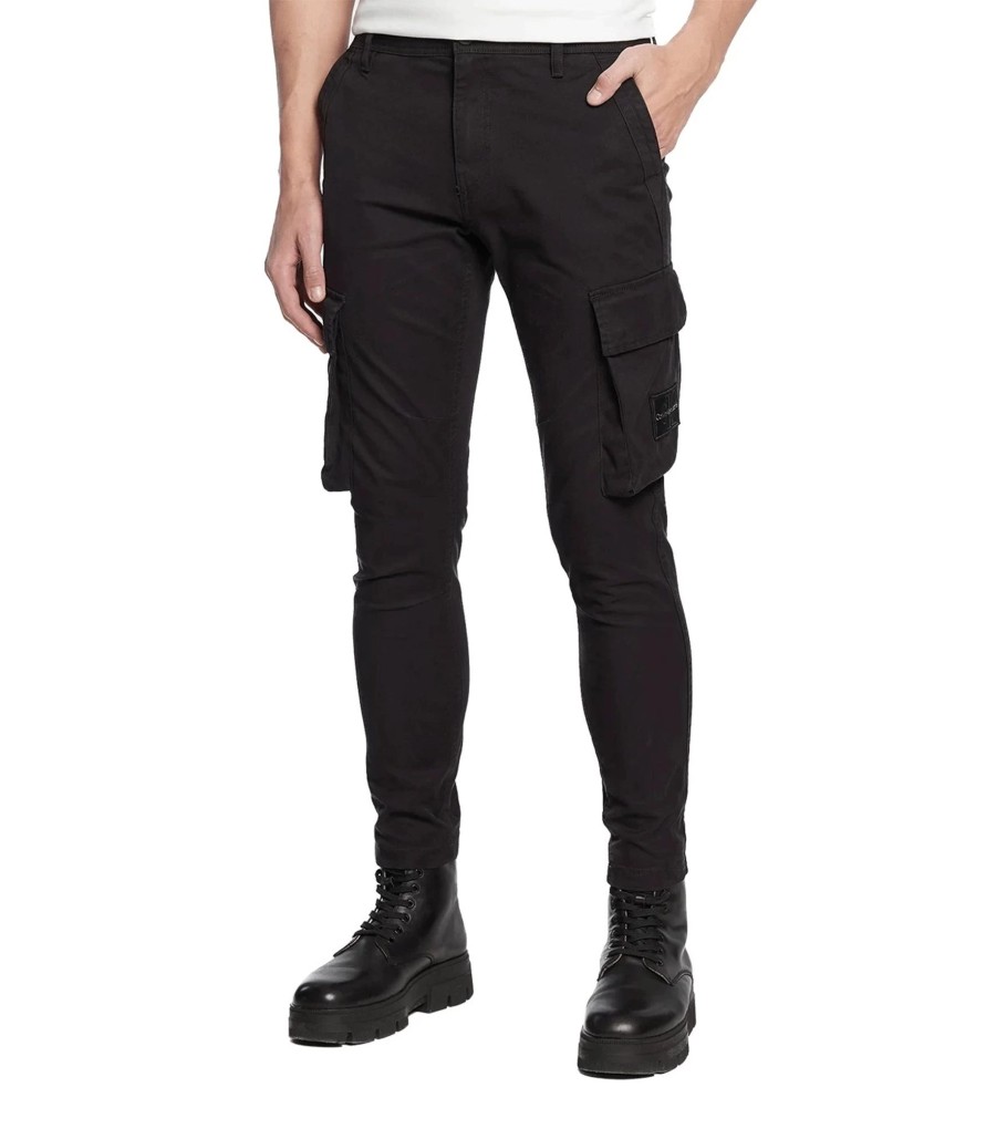 Uomo Calvin Klein Pantaloni | Pantalone Uomo Cargo Calvin Klein