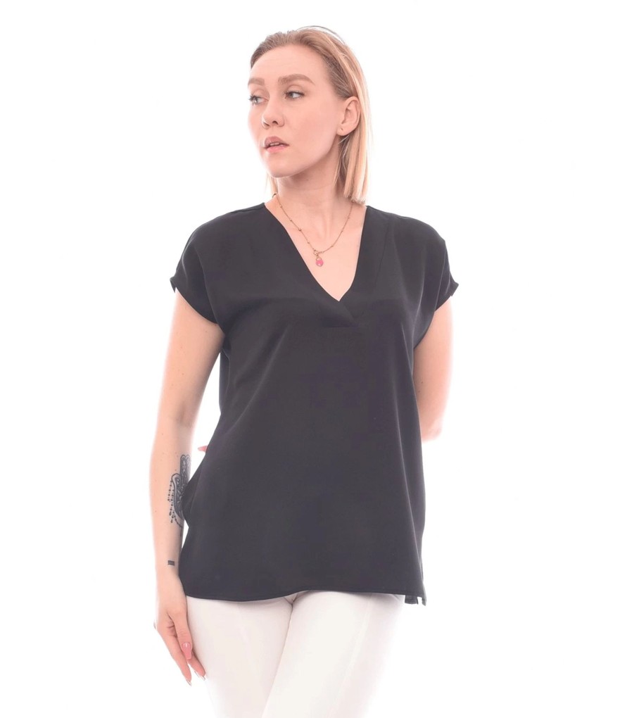 Donna Marella Camicie Bluse Top | Blusa In Satin Donna Marella