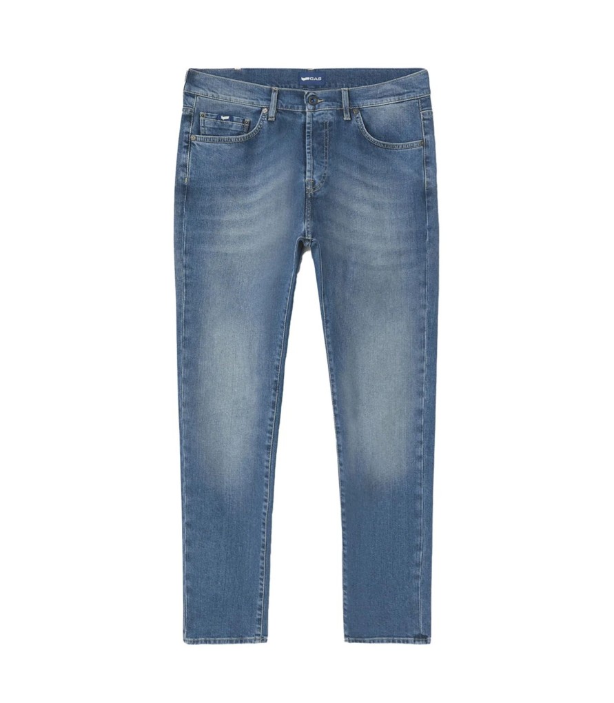 Uomo Gas Jeans | Jeans Uomo Gas Norton Carrot Rev 12Ml