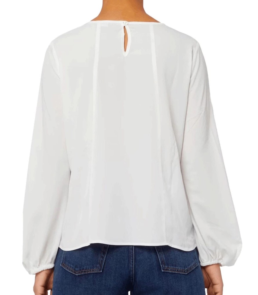 Donna Emme Marella Camicie Bluse Top | Blusa Con Ruches Donna Emme Marella