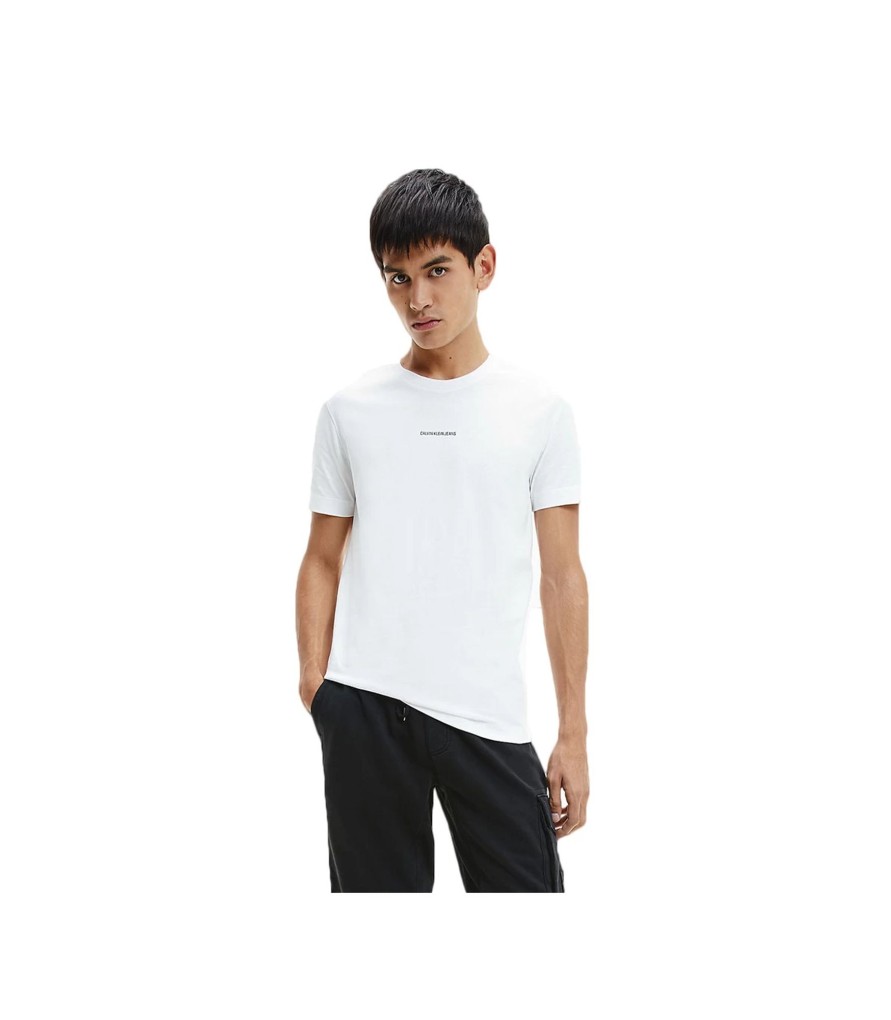 Uomo Calvin Klein T-Shirt & Polo | T-Shirt Slim Uomo Calvin Klein