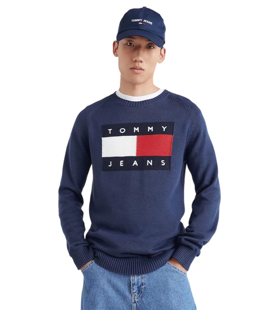 Uomo Tommy Jeans Maglieria | Pullover Uomo Tommy Jeans