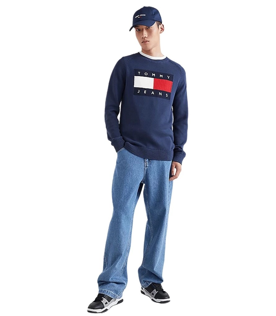 Uomo Tommy Jeans Maglieria | Pullover Uomo Tommy Jeans