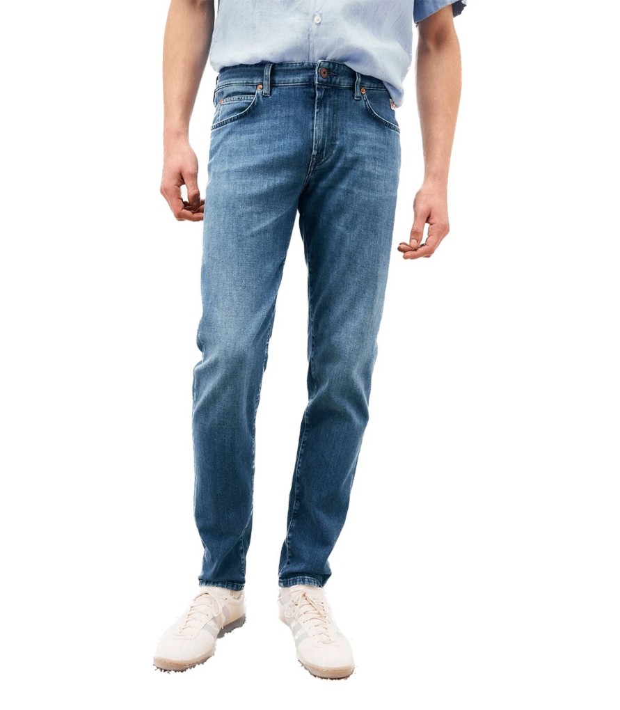 Uomo Roy Roger's Jeans | Jeans Uomo Roy Roger'S 517 Soft Denim Stretch Nick