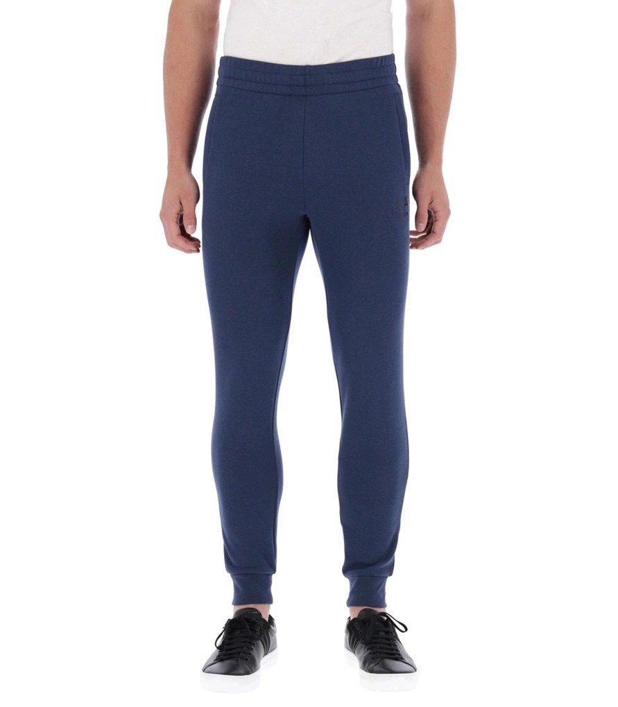 Uomo EA7 Emporio Armani Tute Sportive | Pantalone Tuta Uomo Emporio Armani Ea7 Colori Blu E Grigio - 6Zpp83Pjf3Z