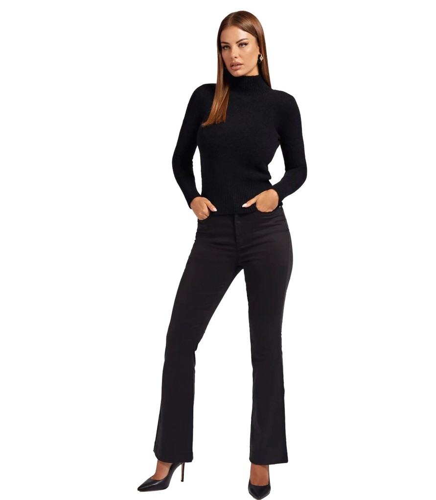 Donna Guess Pantaloni | Pantalone Donna Svasato Guess